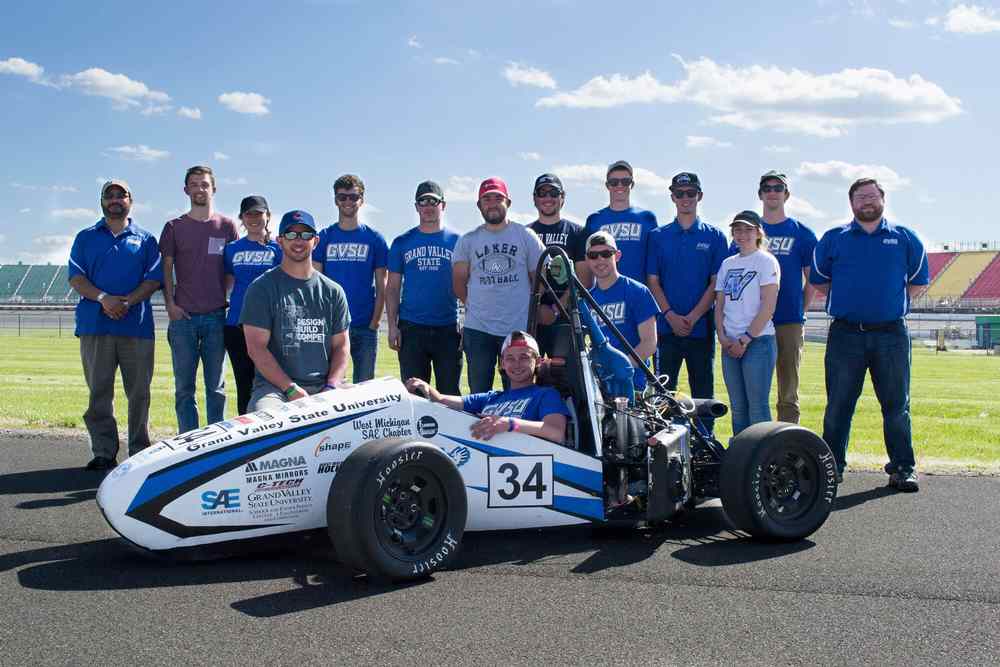 GVSU students showcase vehicle at Michigan International Auto Show